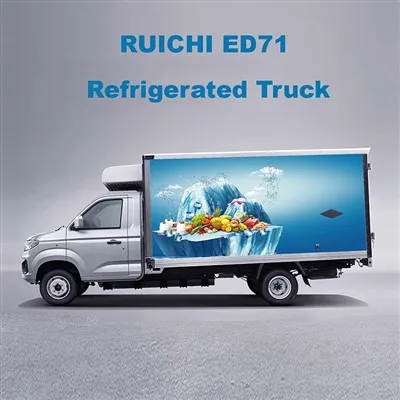 Ruichi Ed71 Reefer hűtött teherautó